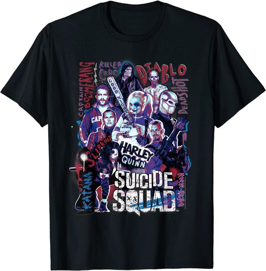 Suicide Squad Group T-Shirt