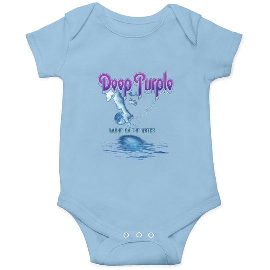 Deep Purple Smoke On The Water Baby Bodysuit