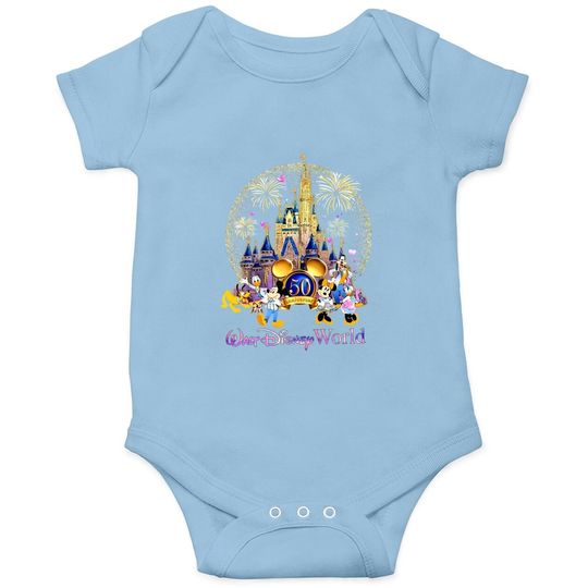 50th Anniversary Walt Disney World Baby Bodysuit