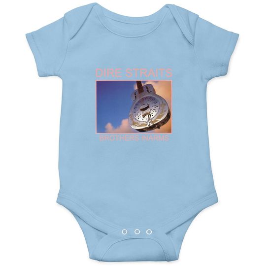 Dire Straits Brothers In Arms Rock  baby Bodysuit