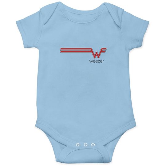 Weezer W Streak Baby Bodysuit