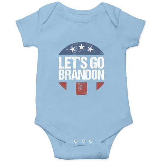 Let's Go Brandon Funny Baby Bodysuit