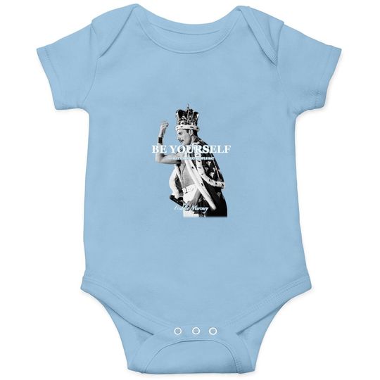 Be Yourself Freddie Mercury Baby Bodysuit