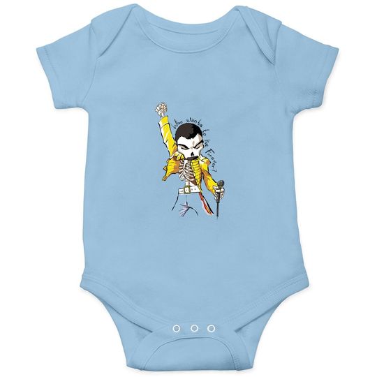 Who Want To Live Forever Baby Bodysuit