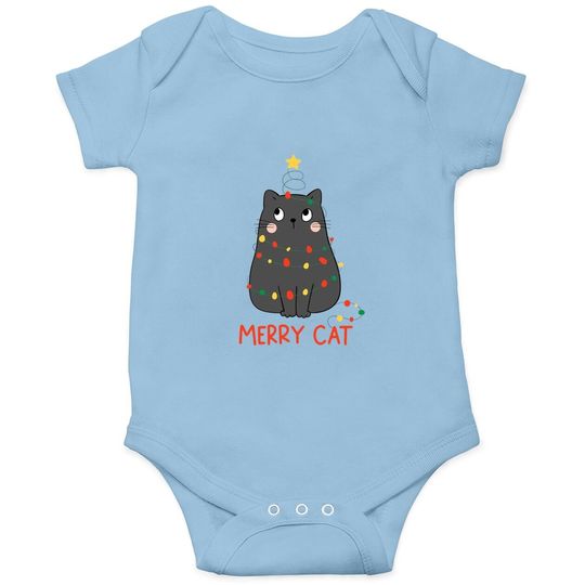 Merry Cat Baby Bodysuit