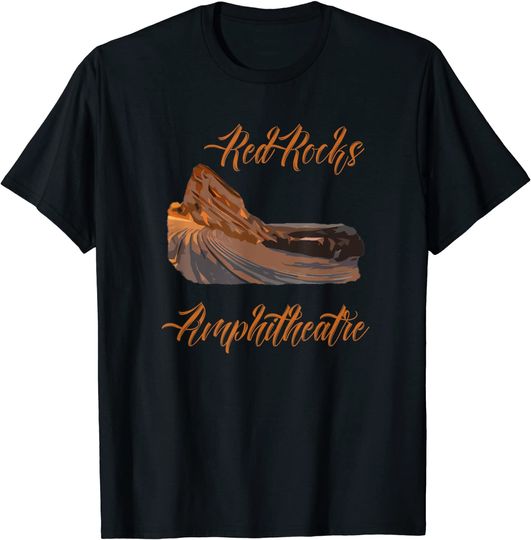 Red Rocks Amphitheatre Amphitheater Colorado T-shirt