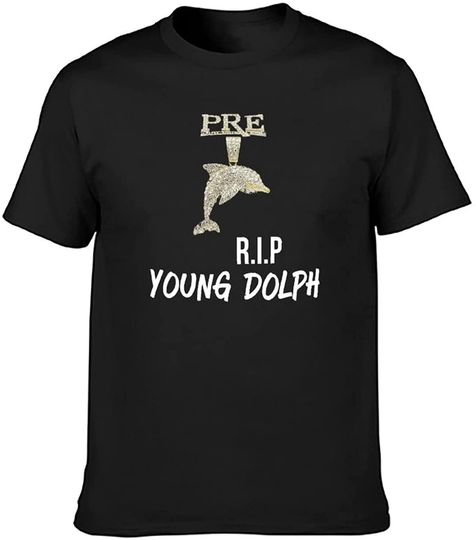 RIP Young Dolph PRE Shirt Rapper Young Dolph PRE Shirt Hip Hop Black T-Shirt