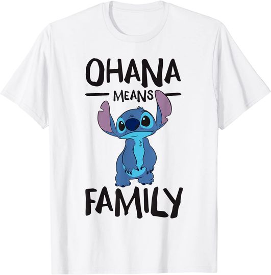 Stitch And Toothless T-Shirt Ohana Means Family Stitch