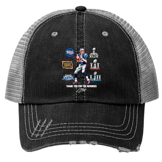 Thank You Tom Brady Trucker Hats