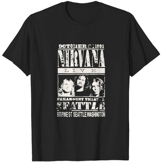 Nirvana Music Band 35th Anniversary T-Shirts
