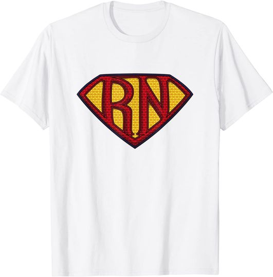 Registered Nurse Superhero - Jersey for Heroic RN T-Shirt