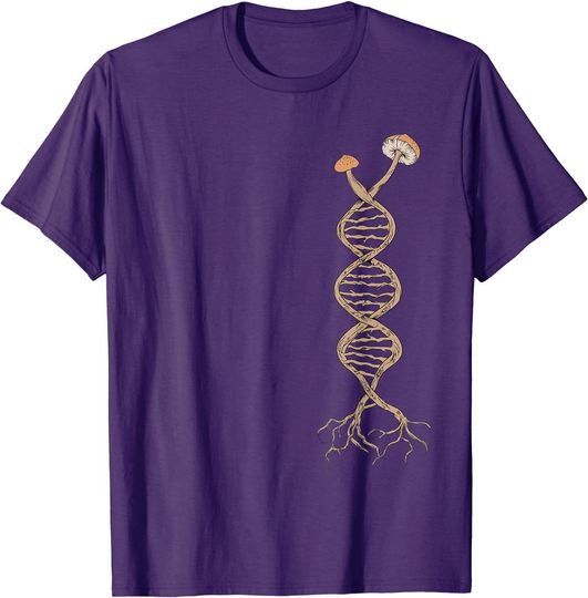 Pick Mushrooms is in my DNA | Shroom Mycology Fungi Foraging T-Shirt