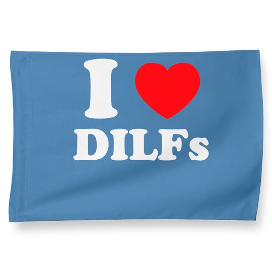 I Love Dilfs Basic House Flag