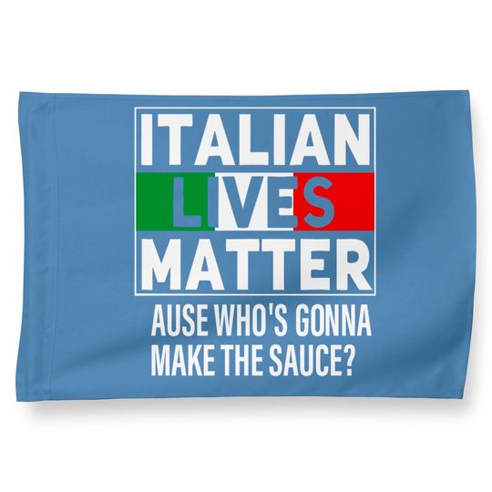 Italian Lives Matter Cook Novelty House Flag