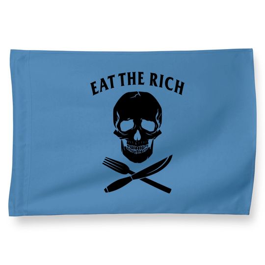 Eat The Rich House Flag Protest Socialist Communist