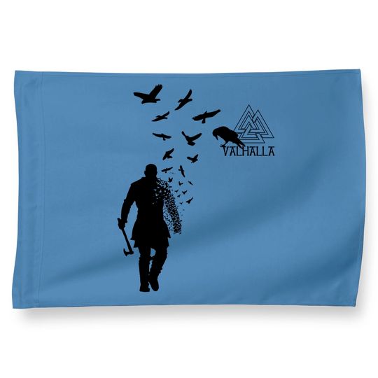Viking Ragnar Lodbrok Valhalla Odin Ravens House Flag