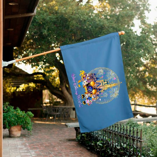 50th Anniversary Walt Disney World House Flag