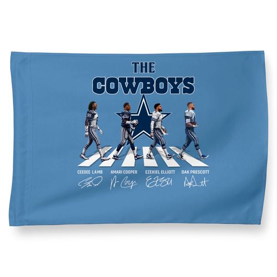 Dallas Cowboys Walking Road House Flag