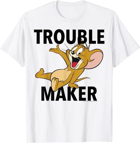 Tom And Jerry T-Shirt Trouble Maker Portrait