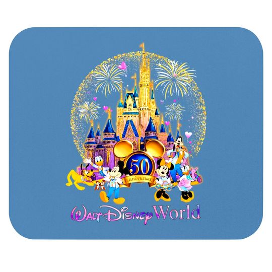 50th Anniversary Walt Disney World Zip Mouse Pads