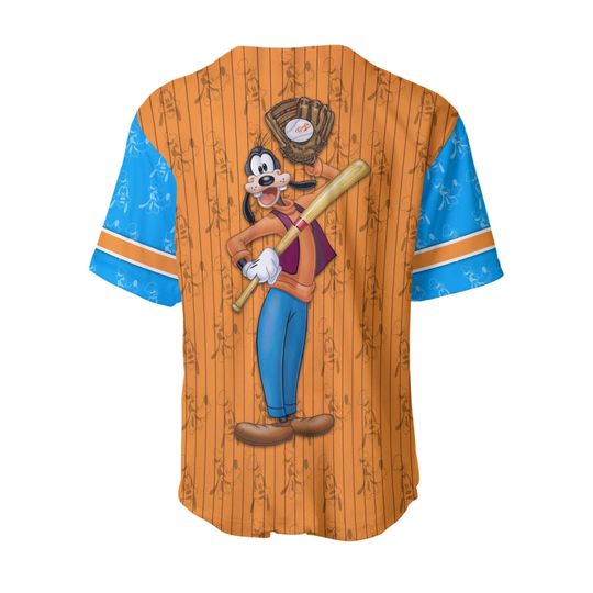 Goofy Disney Personalized Baseball Jersey