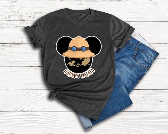 Disney Hakuna Matata, Disney Family Matching Shirt