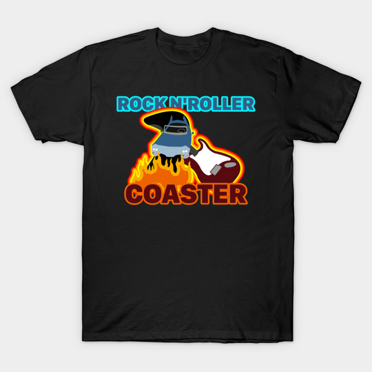 Rock 'n' Roller Coaster (with text) - Disneyland - T-Shirt