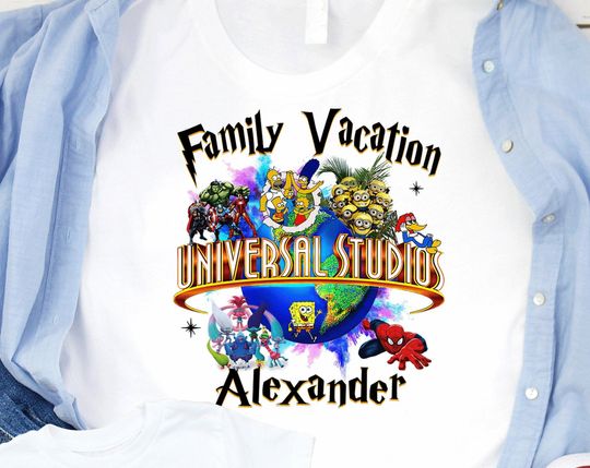Universal Studios Family Shirt, Universal Studios Group Shirts, Universal Shirts, Family Universal Disney Shirts