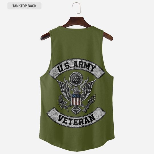 3D Tank Top - Custom U.S. AM Veteran Shirt