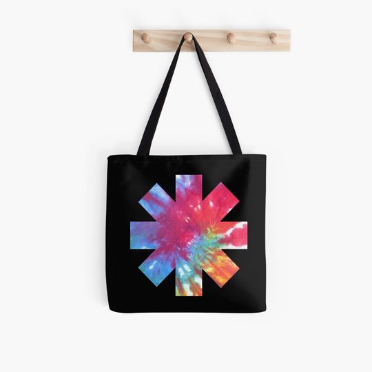Red Hot Chili Peppers, 8 lines Tote Bag