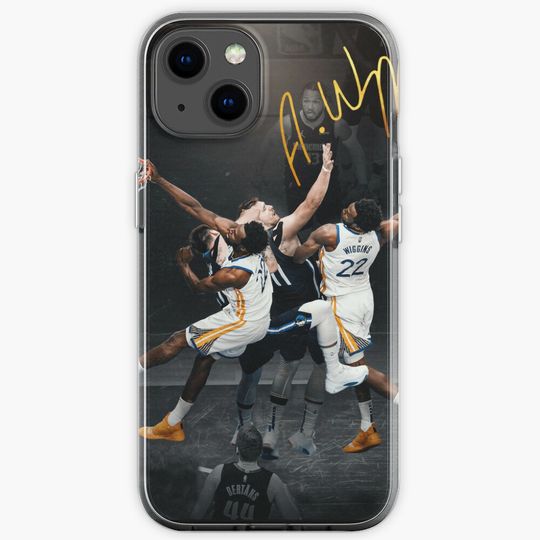 Andrew Wiggins Posterized Dunk on Luka Doncic iPhone Case