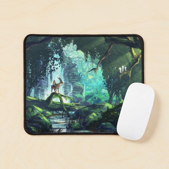 Princess Mononoke Forest 2 Mouse Pad