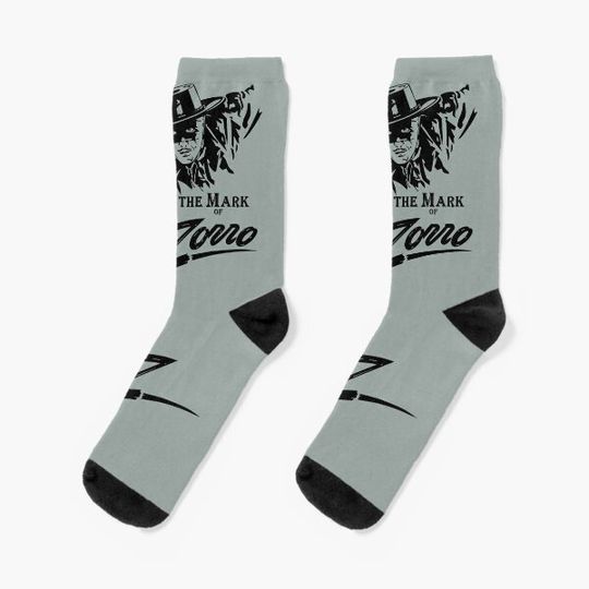 The Mark of Zorro Socks