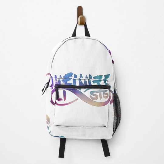 youth Infinite Lists Logo, Infinite Lists, Backpack