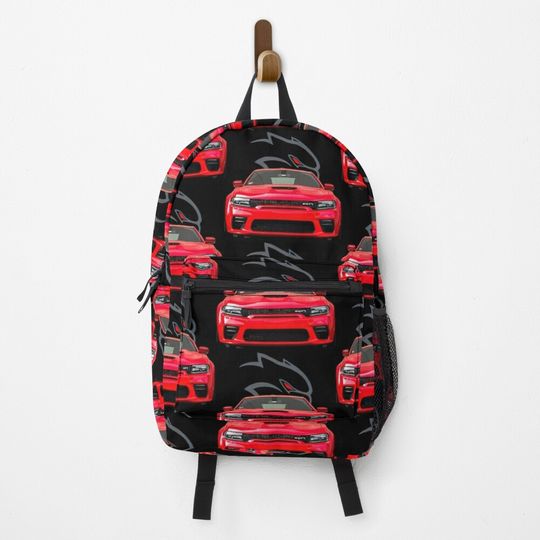 Red Hellcat Front Backpack