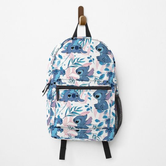 Stitch Seamless pattern Backpack, stitch school bags