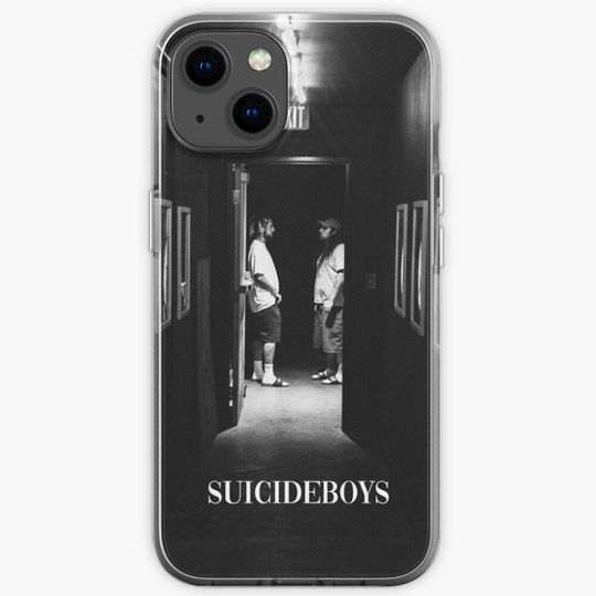 Suicideboys ruby and scrim posing for picture poster design iPhone Case