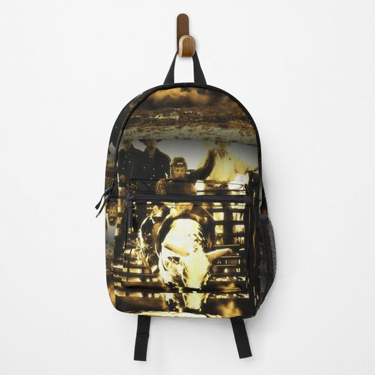 Bull Riding Rodeo Cowboy Rustic Country Western Backpack