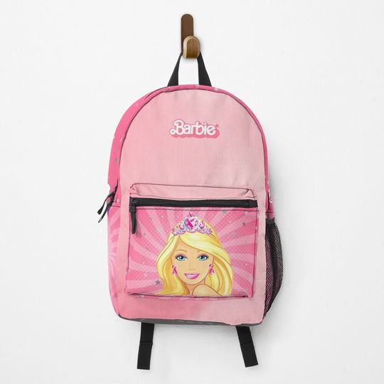 Cute pink BARBIE queen Backpack