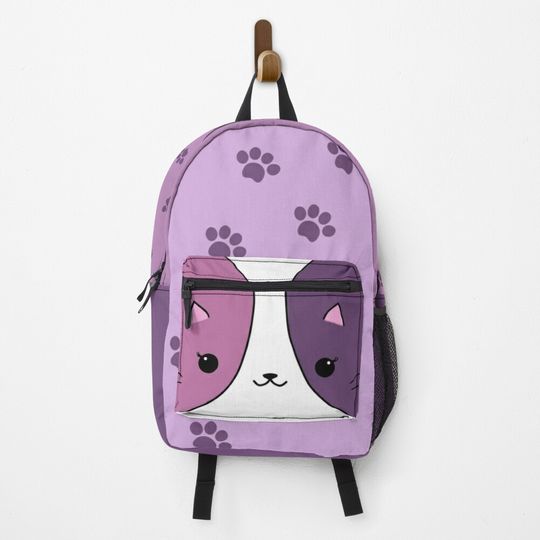 Aphmau cat pink and purple Backpack