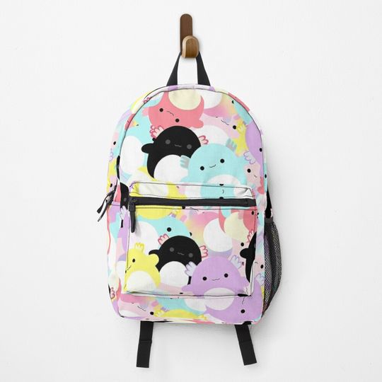 Chaotic Squishmallow Axolotl Squad Cute Backpack