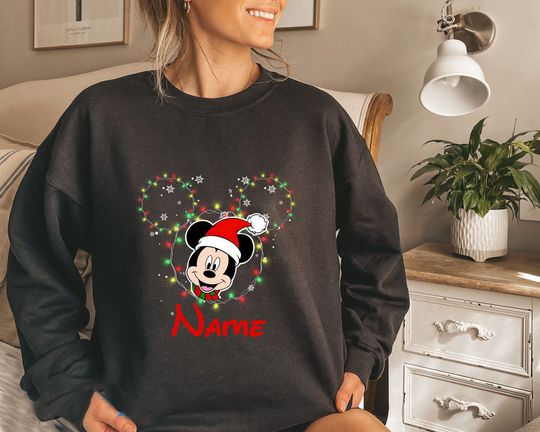 Custom Mickey Mouse Christmas Sweatshirts