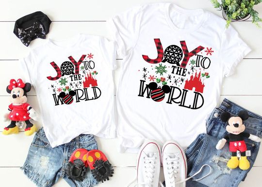 Joy To The World Disney Christmas 2021 T-Shirt