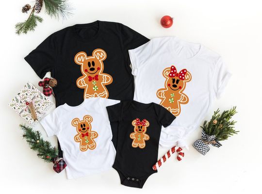 Christmas Disney Cookies Family T-Shirt
