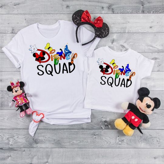 Disney Squad Disney 2022 Trip Disney Vacation Family T-Shirt