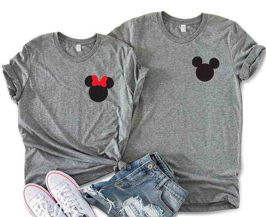 Mickey And Minnie Couple Valentine's Day T Shirt