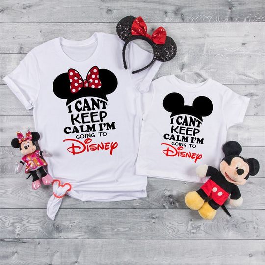 Disney Vacation I Cant Keep Calm Disney T-Shirt