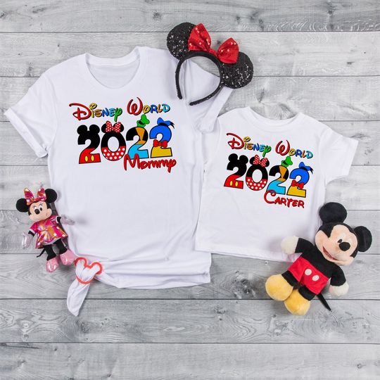 Disney Vacation Disney Trip 2022 Family Matching T-Shirt