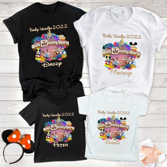 Disney Family Vacation 2022 Shirt, Walt Disney World T-Shirt