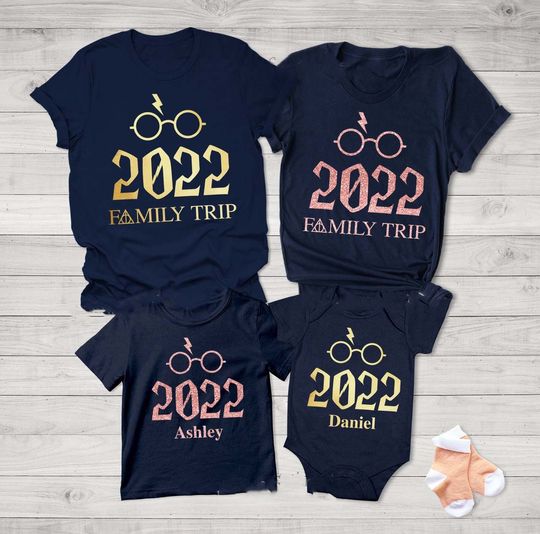 Custom 2022 Hogwart Family Matching T Shirt